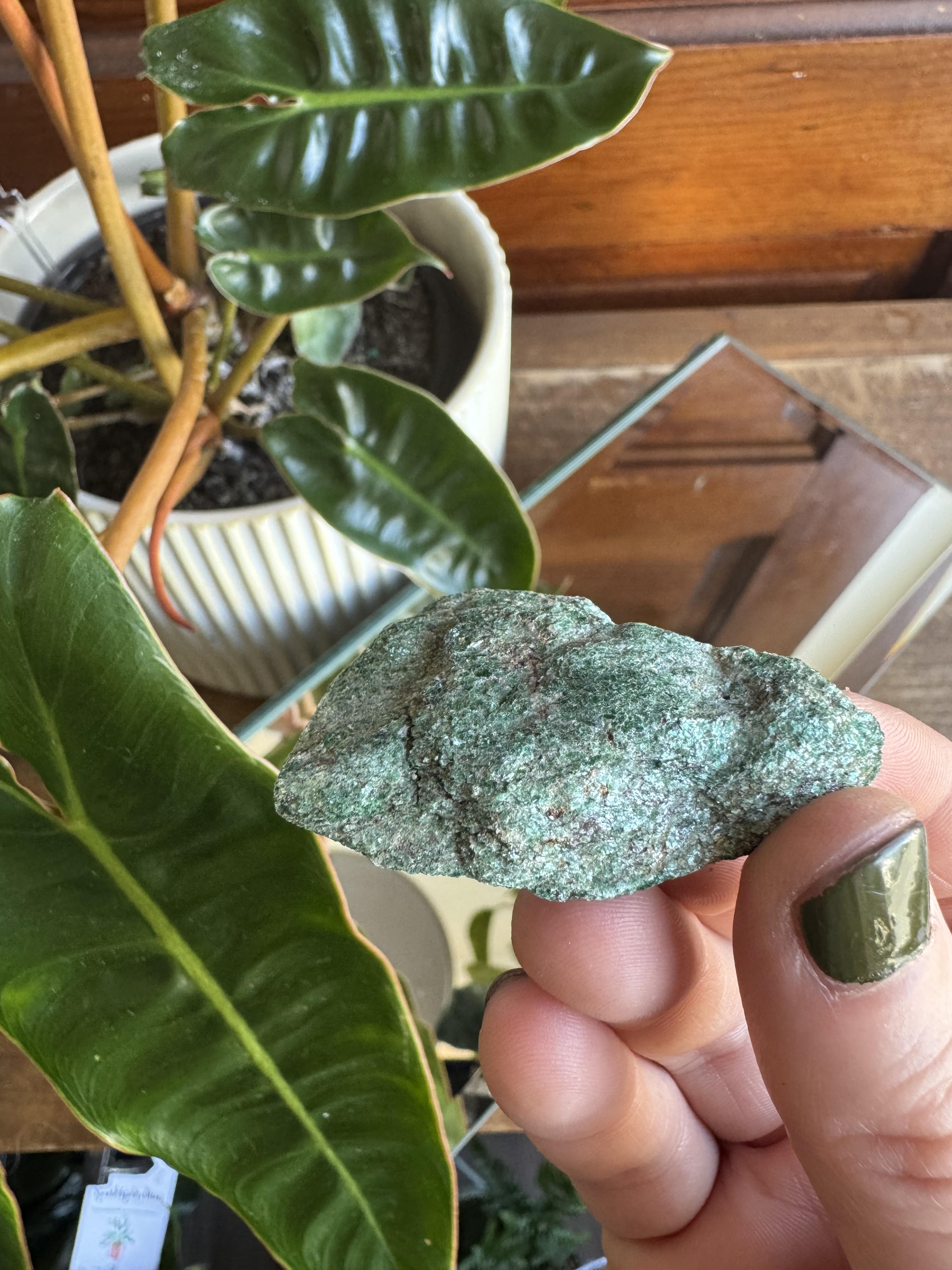 Green Fuchsite-Raw