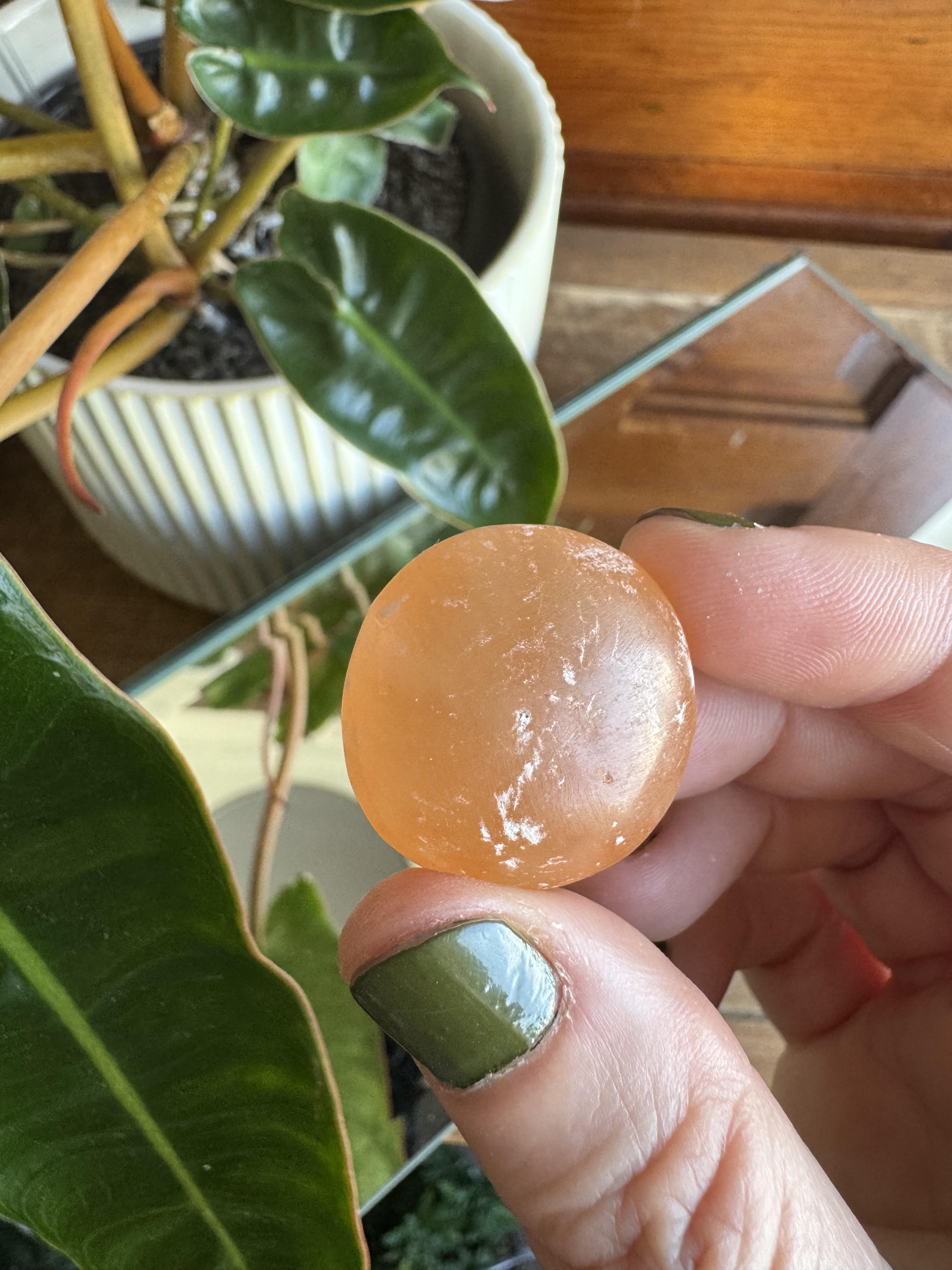 Peach Selenite Tumble