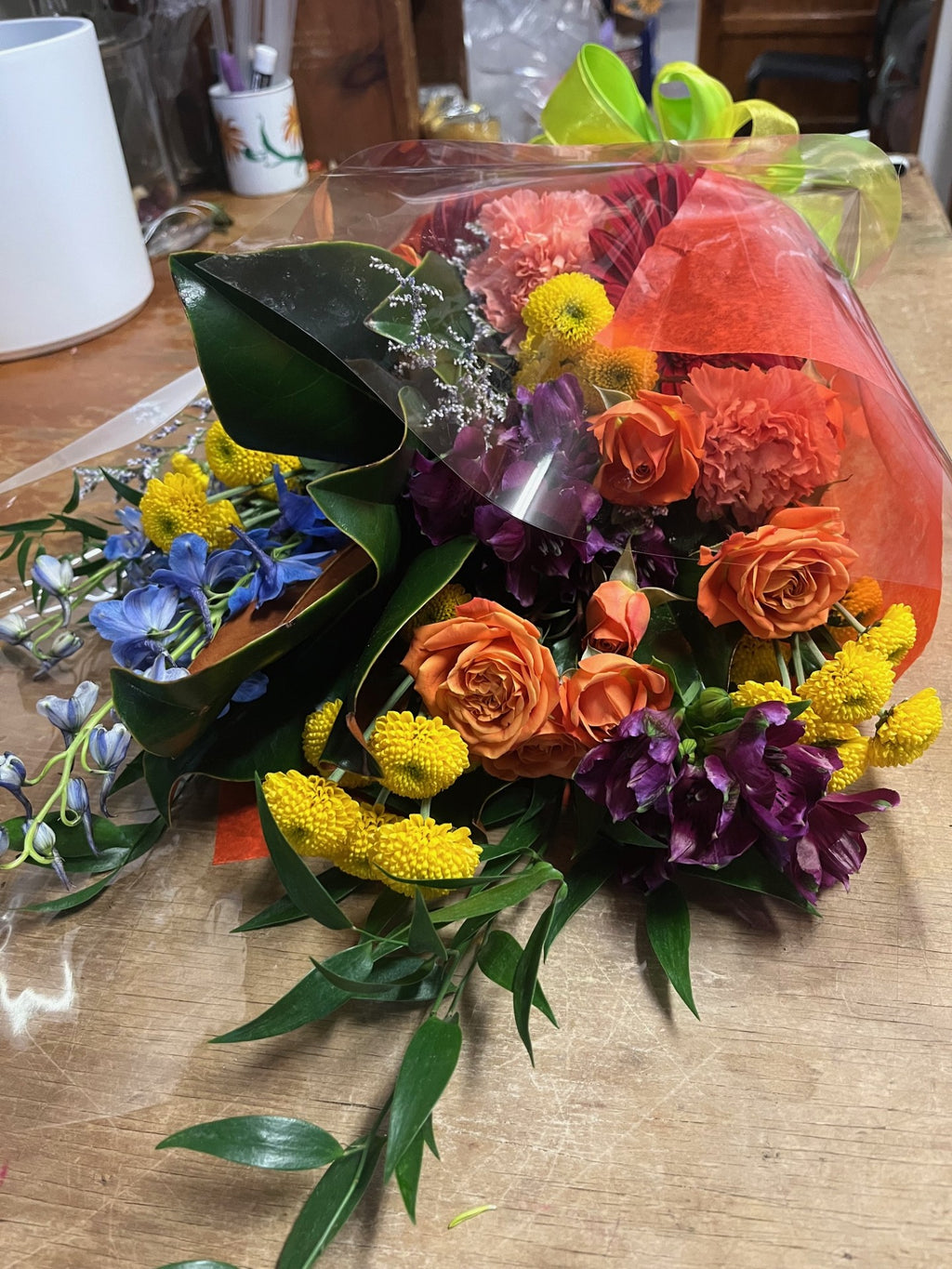 Cut & Wrapped Bouquets